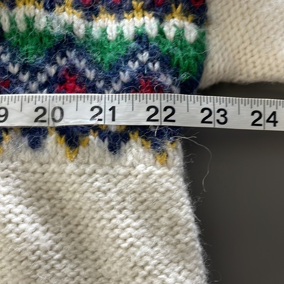 American Eagle Argyle Chunky Knit Cardigan Size: Small Petite - Picture 9 of 10